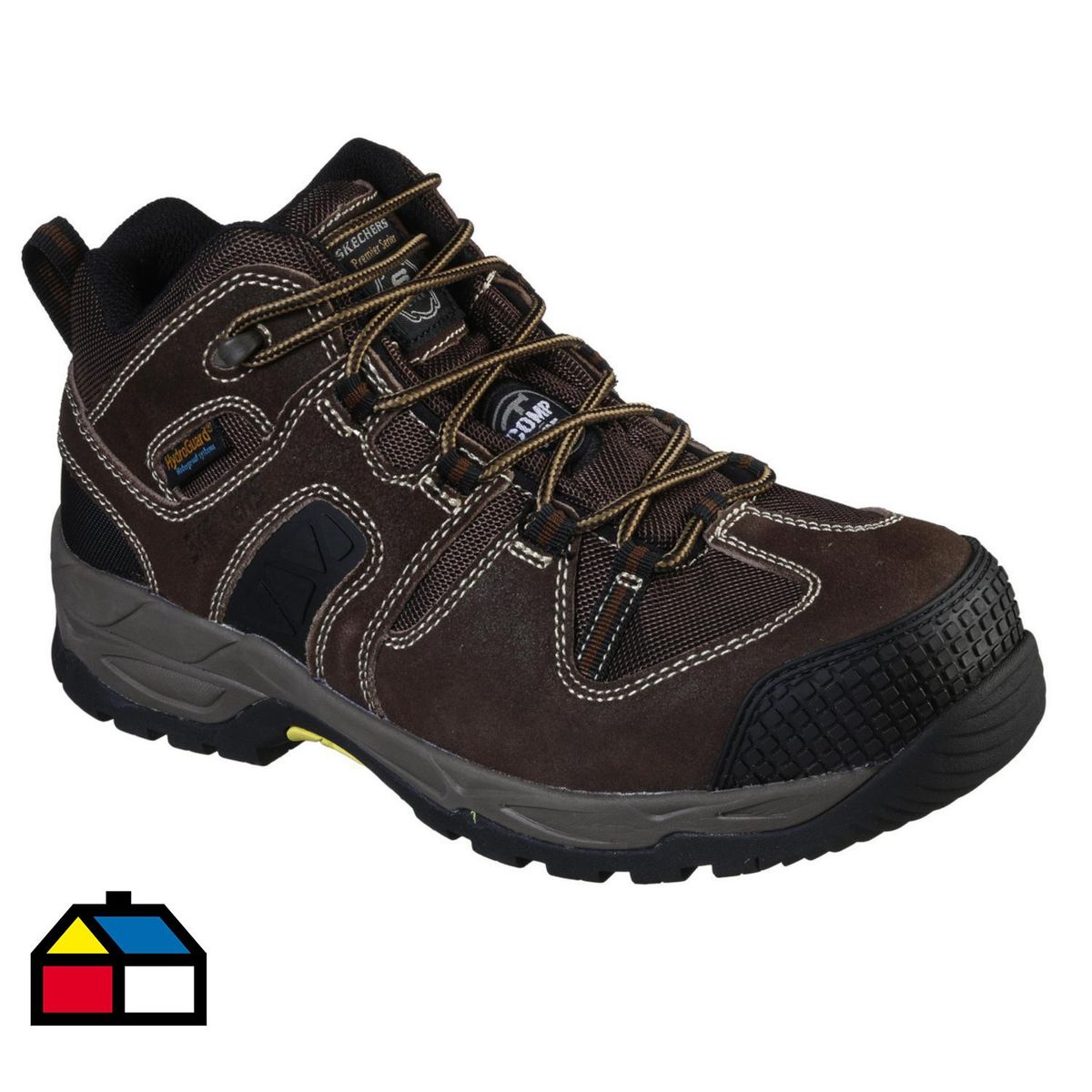 SKECHERS WORK - Zapato de TrabAJo Hombre Monter