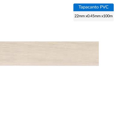 Tapacanto pvc tokai  22x0,45mm ro 100 m