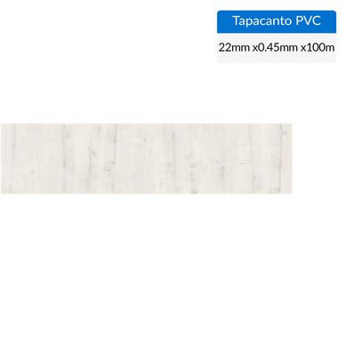 Tapacanto pvc alaska 22x0,45mm ro 100mt