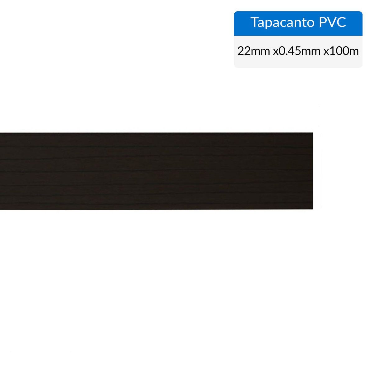 IMPERIAL - Tapacanto pvc wengue 22x0,45mm ro 100mt