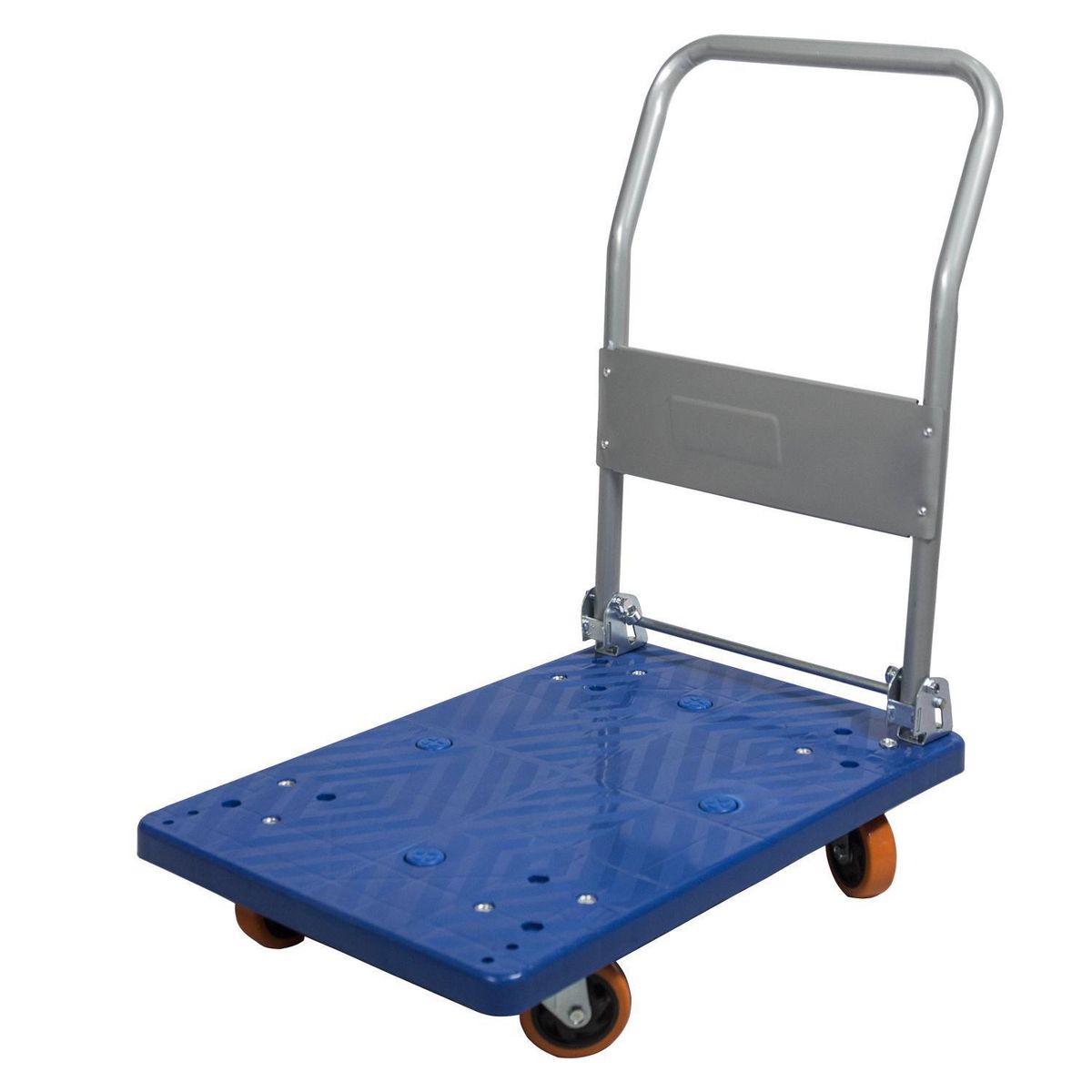 ALL CLEAN - Carro Plataforma Azul 150 kg 4 Ruedas