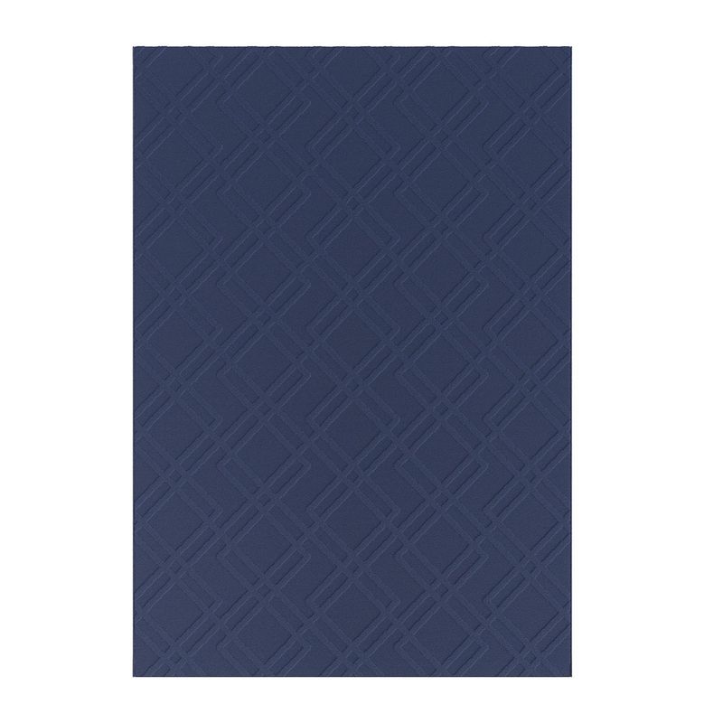DIB - Alfombra marquis 160x230 cm cuadro azul