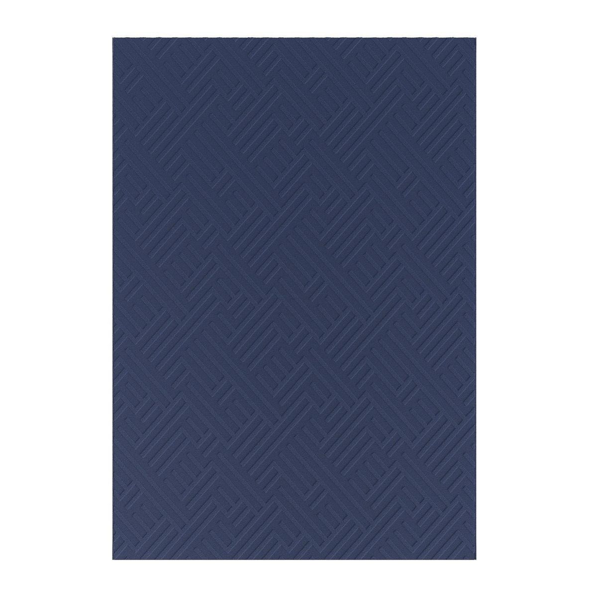 DIB - Alfombra marquis 120x170 cm laberinto azul