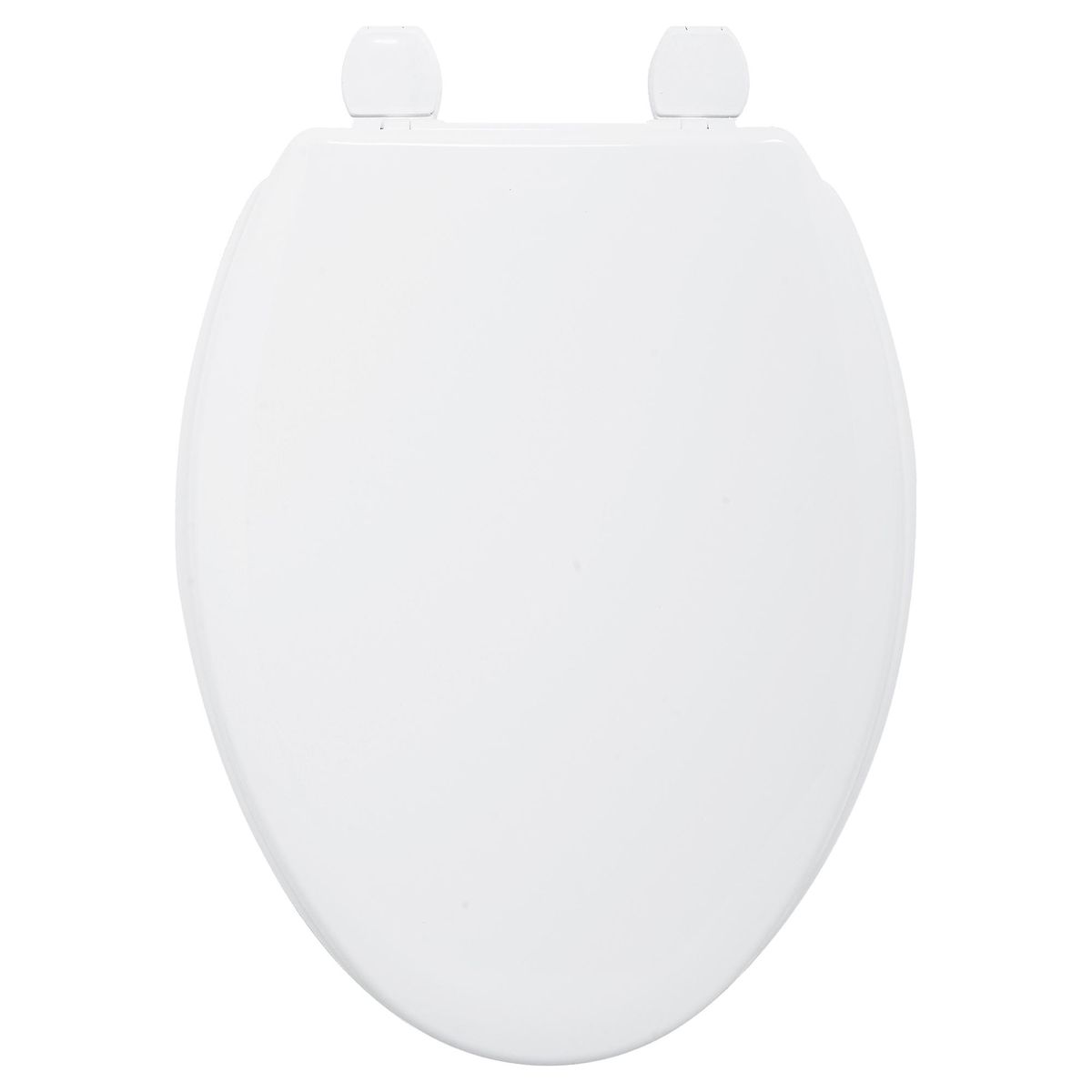Asiento WC elongado plástico blanco, marca BEMIS - Foto 2