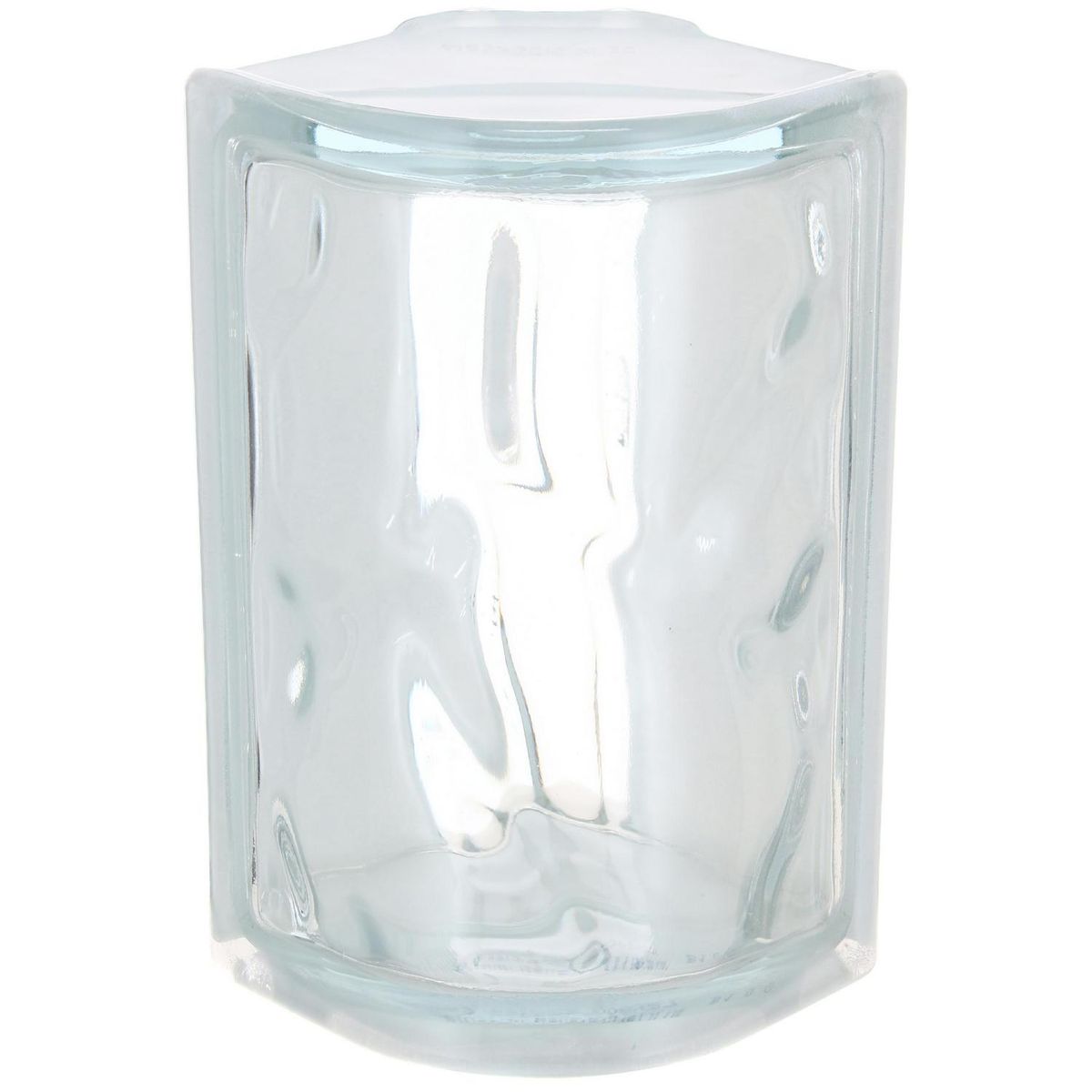 HOLZTEK - Bloque Vidrio Esquinero Tranparente 13x19x8 cm 80002-CB
