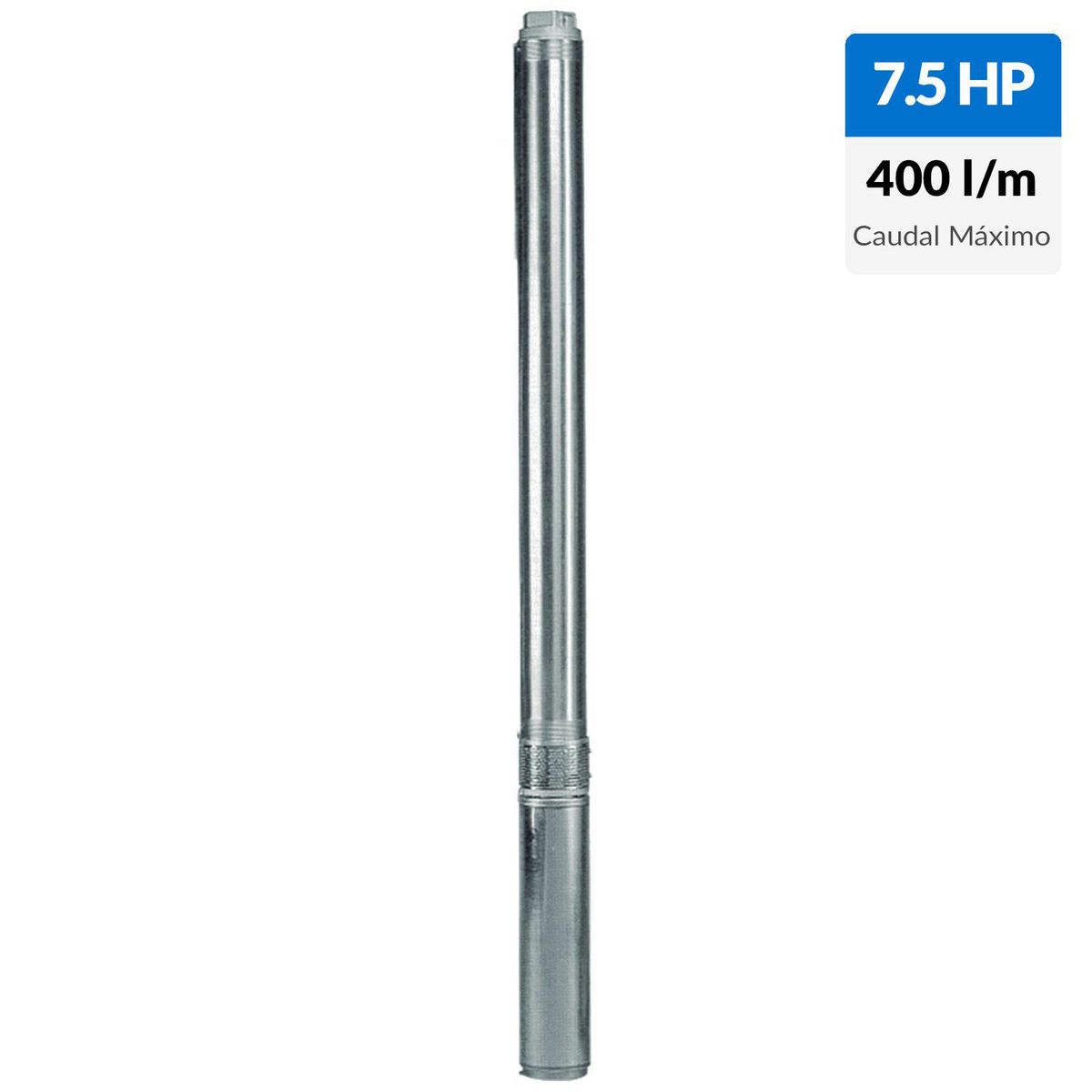 SUBLINE - Bomba De Pozo Profundo 4" Con Motor Italiano 7,5Hp