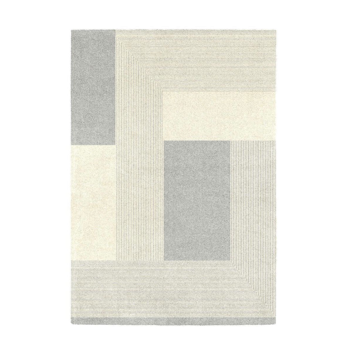 DIB - Alfombra magna 160x230 cm rectangulo gris