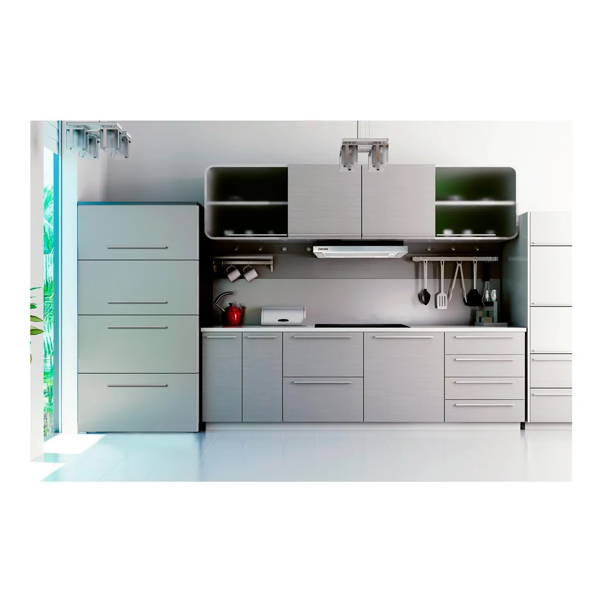 FENSA - Campana Retráctil 60 cm Inox FX 6270