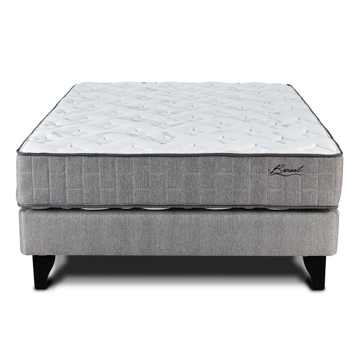 MANTAHUE - Cama 2 plazas Europea Boreal Dos Beige