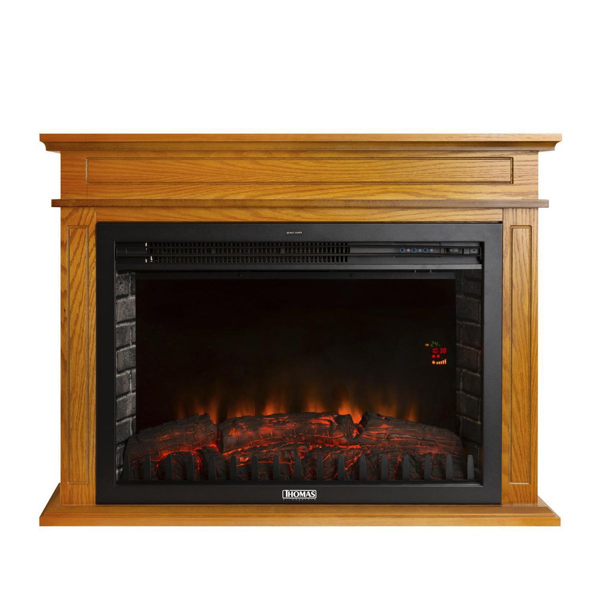 THOMAS - Chimenea Eléctrica 2000 W Radiación TH-FP105 Madera