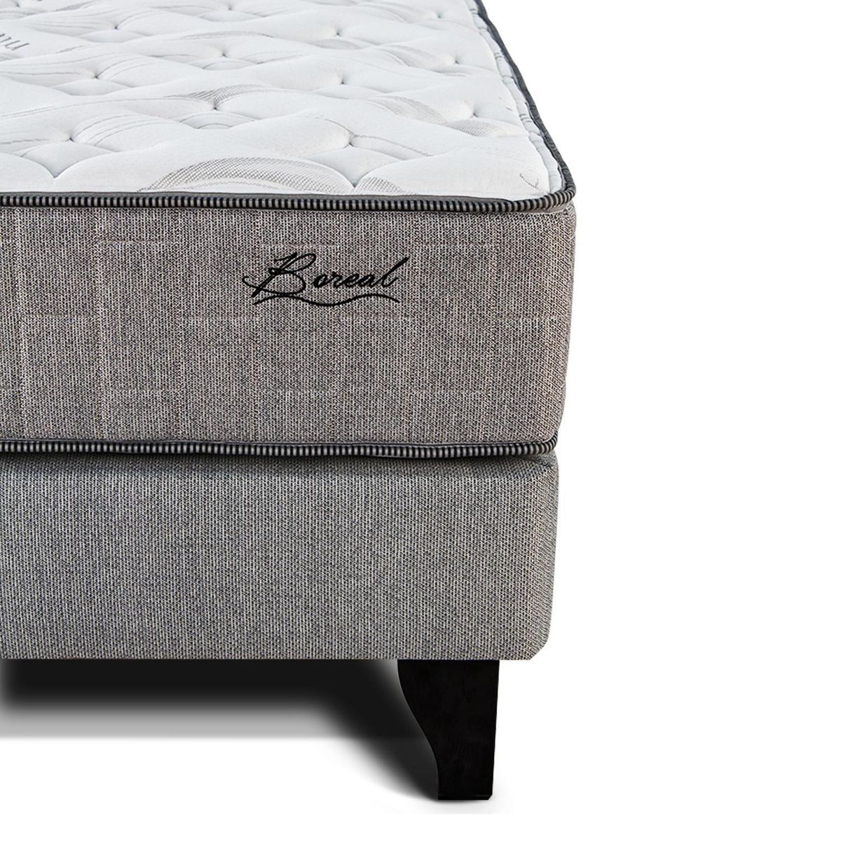 MANTAHUE - Cama 2 plazas Europea Boreal Dos Beige