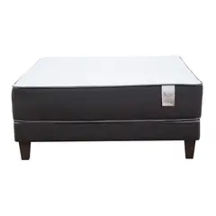 MANTAHUE - Cama Euro Aureo 2 plazas base normal