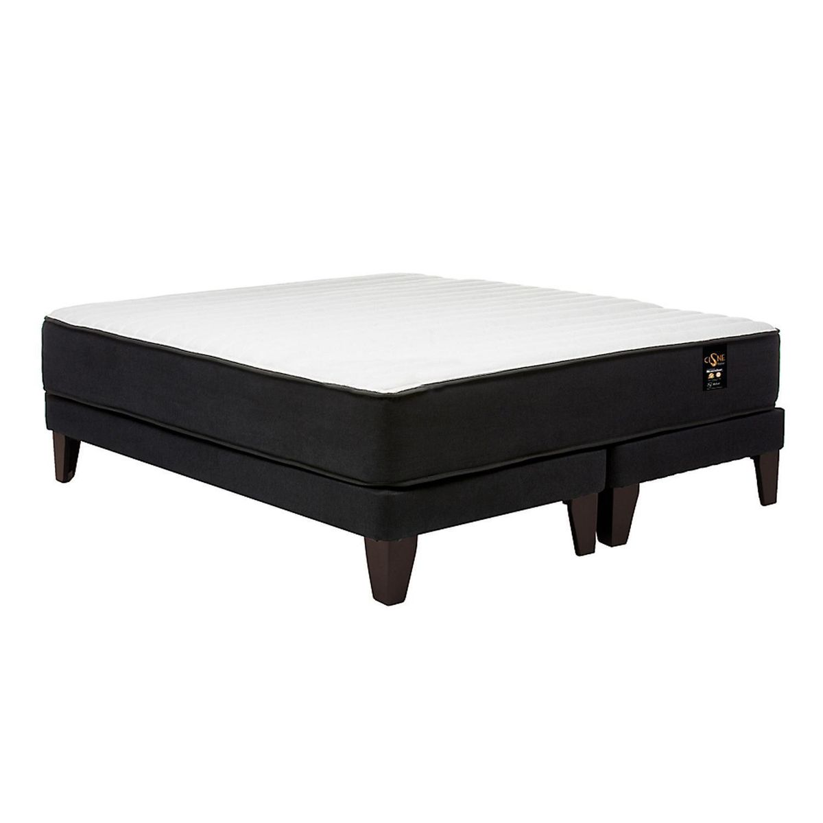 MANTAHUE - Cama King Europea PREMIUM Marengo
