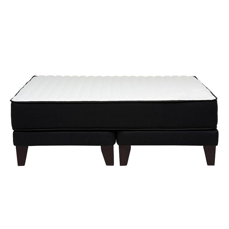 MANTAHUE - Cama Euro Super king PREMIUM  Marengo