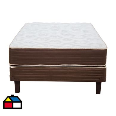 Cama Home Colors 1,5 plazas base normal