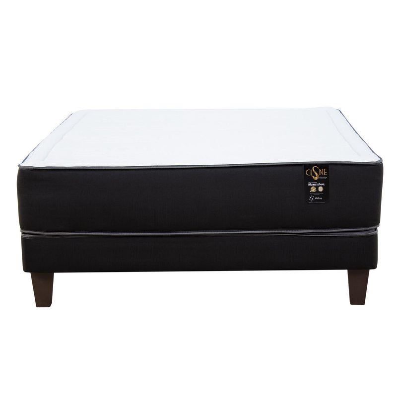MANTAHUE - Cama Euro 2 plazas PREMIUM  Marengo