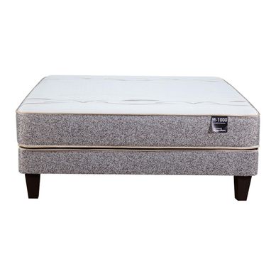 Cama Euro M-1000 2 plazas base normal