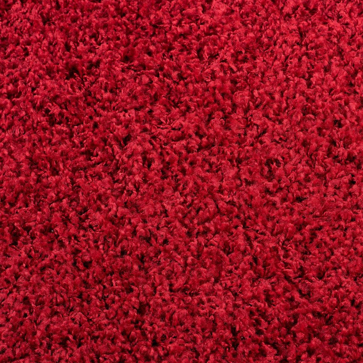 DIB - Alfombra Shaggy Colors 50x90 cm Polipropileno Rojo
