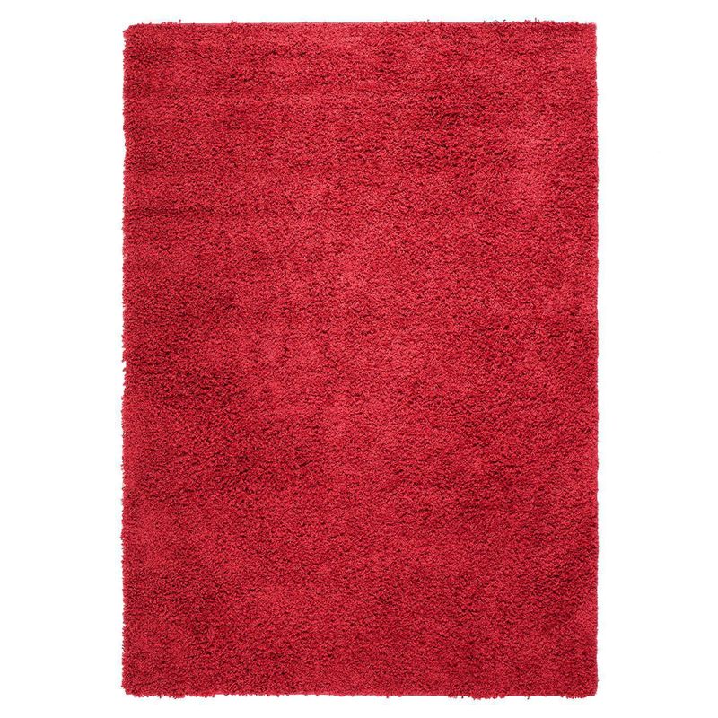 DIB - Alfombra shaggy colors 133x180 cm rojo