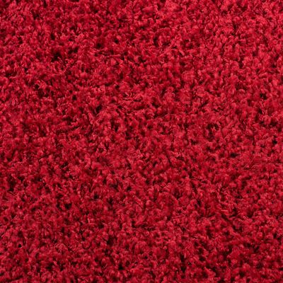 Imagen 2 del producto Alfombra Shaggy Colors 133x180 cm Polipropileno Rojo