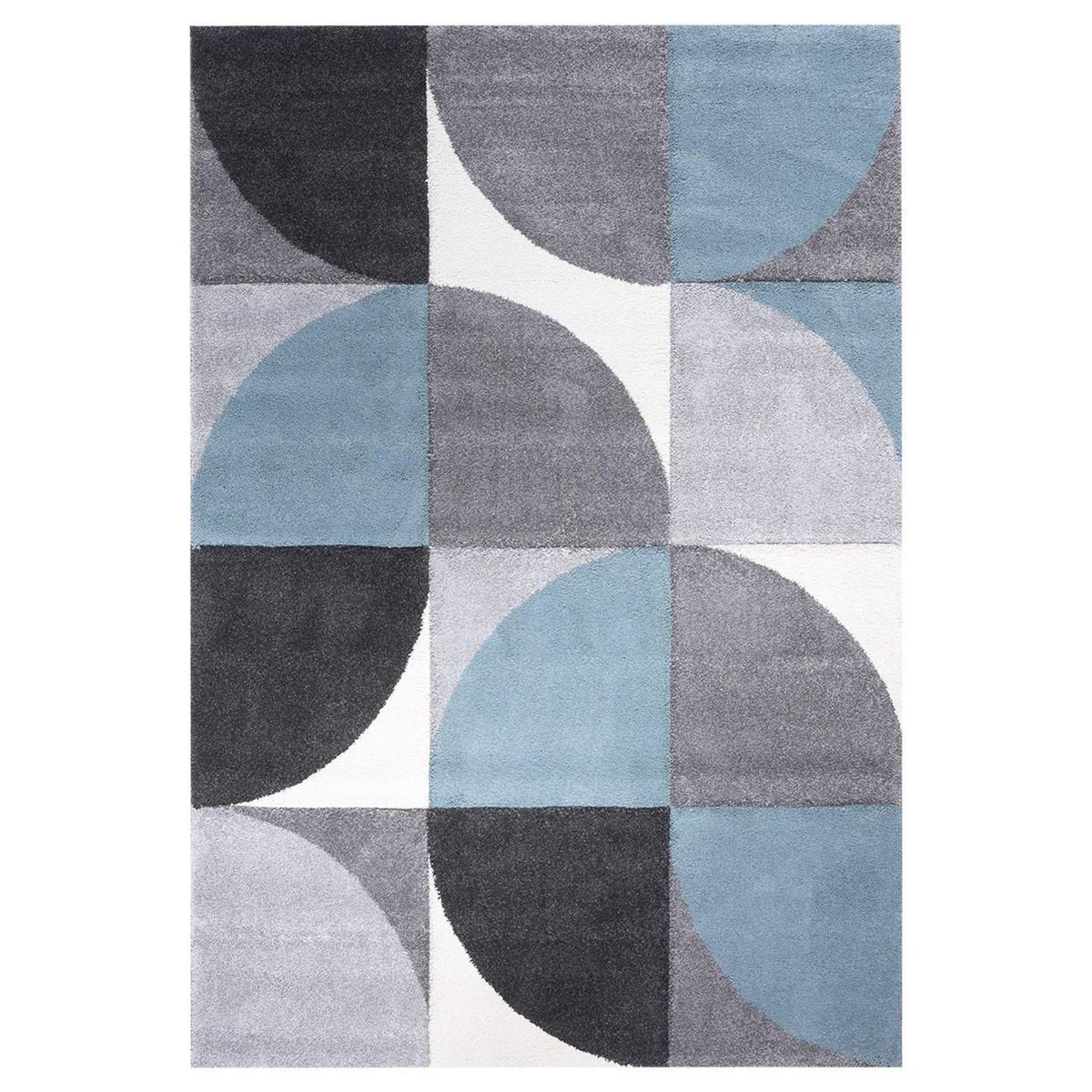 DIB - Alfombra Houston Hexágonos 160x230 cm Polipropileno Multicolor