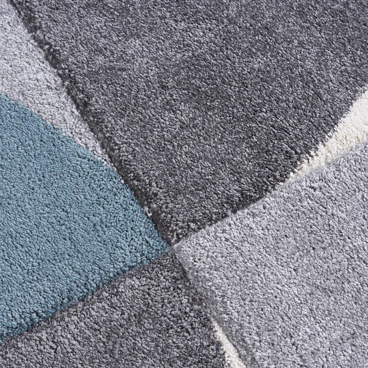 DIB - Alfombra Houston Hexágonos 160x230 cm Polipropileno Multicolor