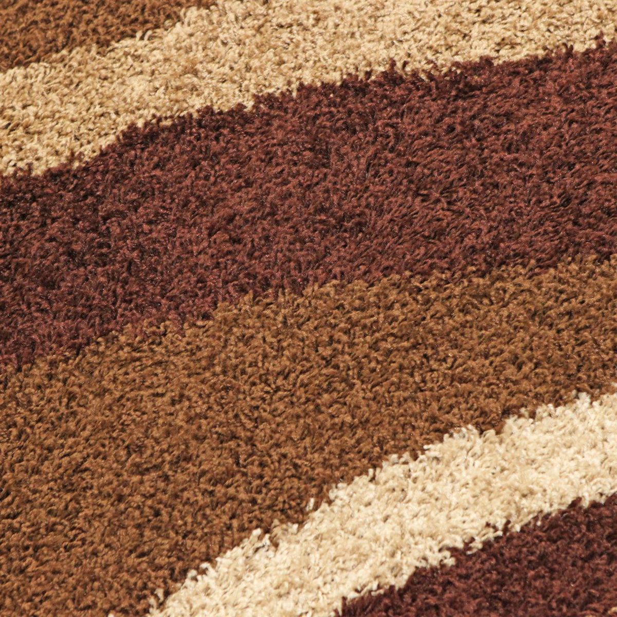 DIB - Alfombra touch 133x190 cm olas café