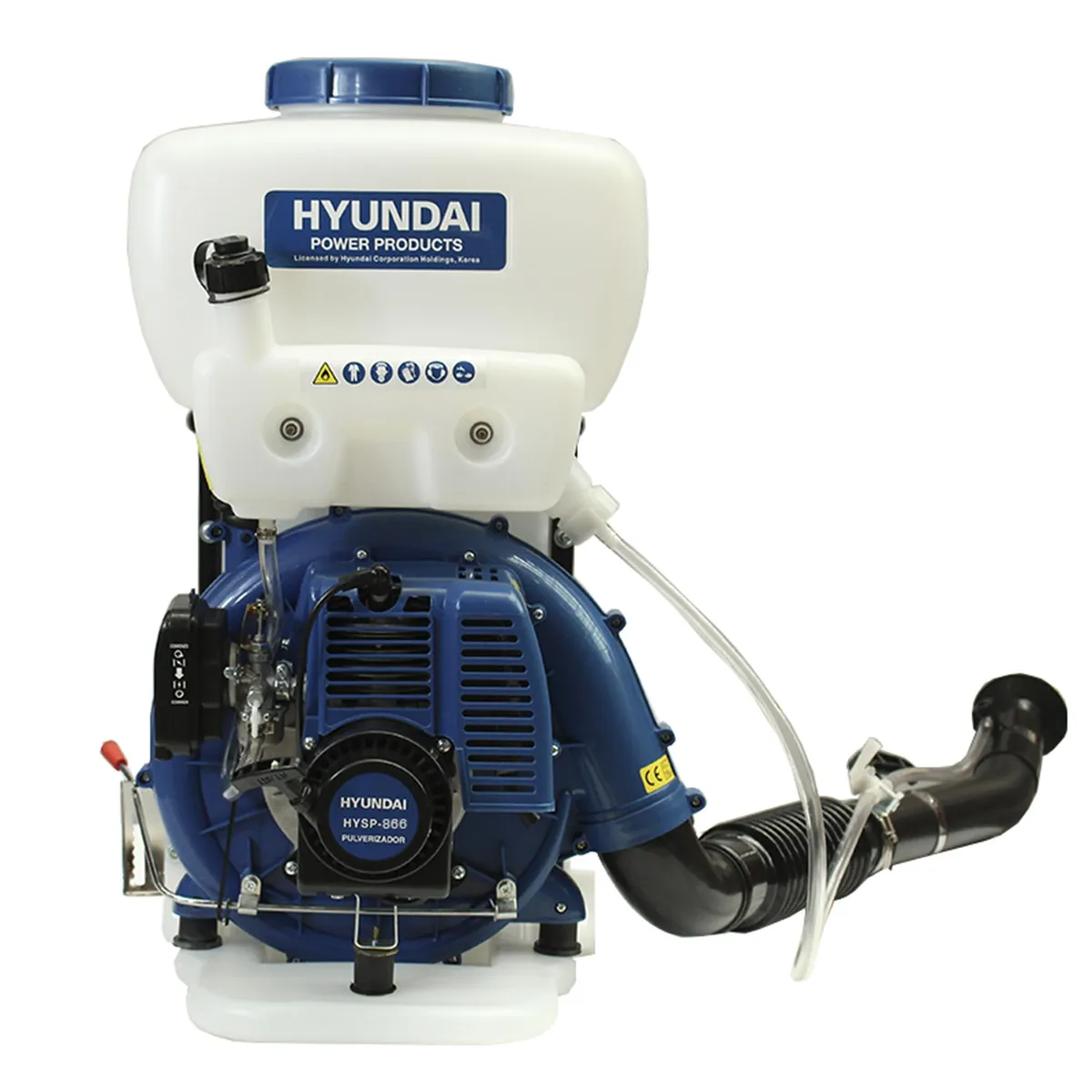 HYUNDAI - Motofumigadora de 25 litros 63,3 cc 2,7 Kw