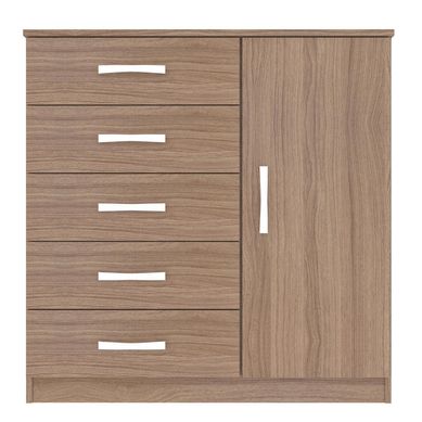 Cmoda horizontal 5 cajones 93,5x93x40 cm