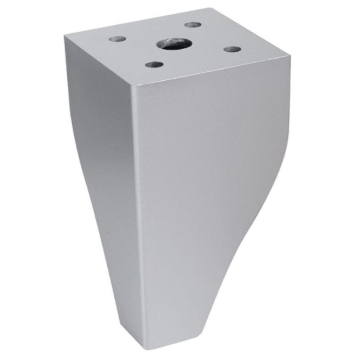 SAMBEAT - Pata halcon 100mm abs aluminio mate