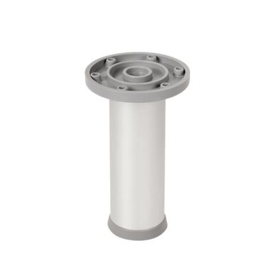 Pata cabriel aluminio 100mm anodizado mate