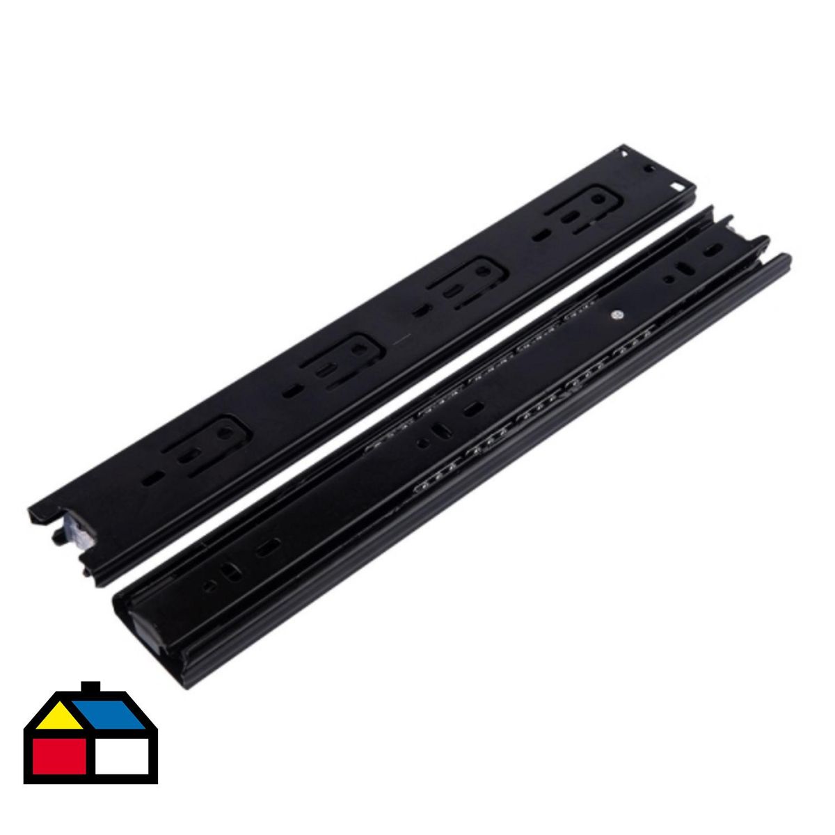 KUTZ - Telescopica h45-std 40kg 350mm negra kutz