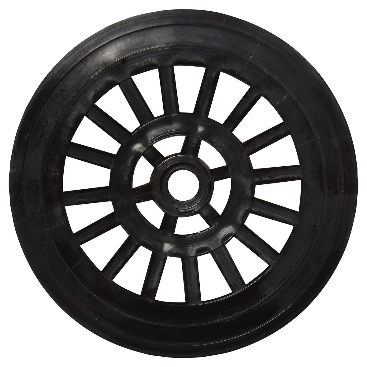 HOFFENS - Rejilla Pileta PVC Redonda 10cm Negro 1u