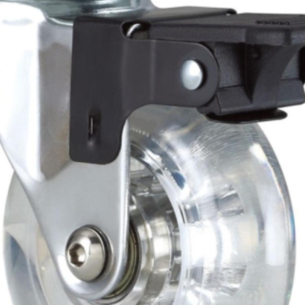 KUTZ - Rueda poliuretano trans. 35mm con freno - 30kg