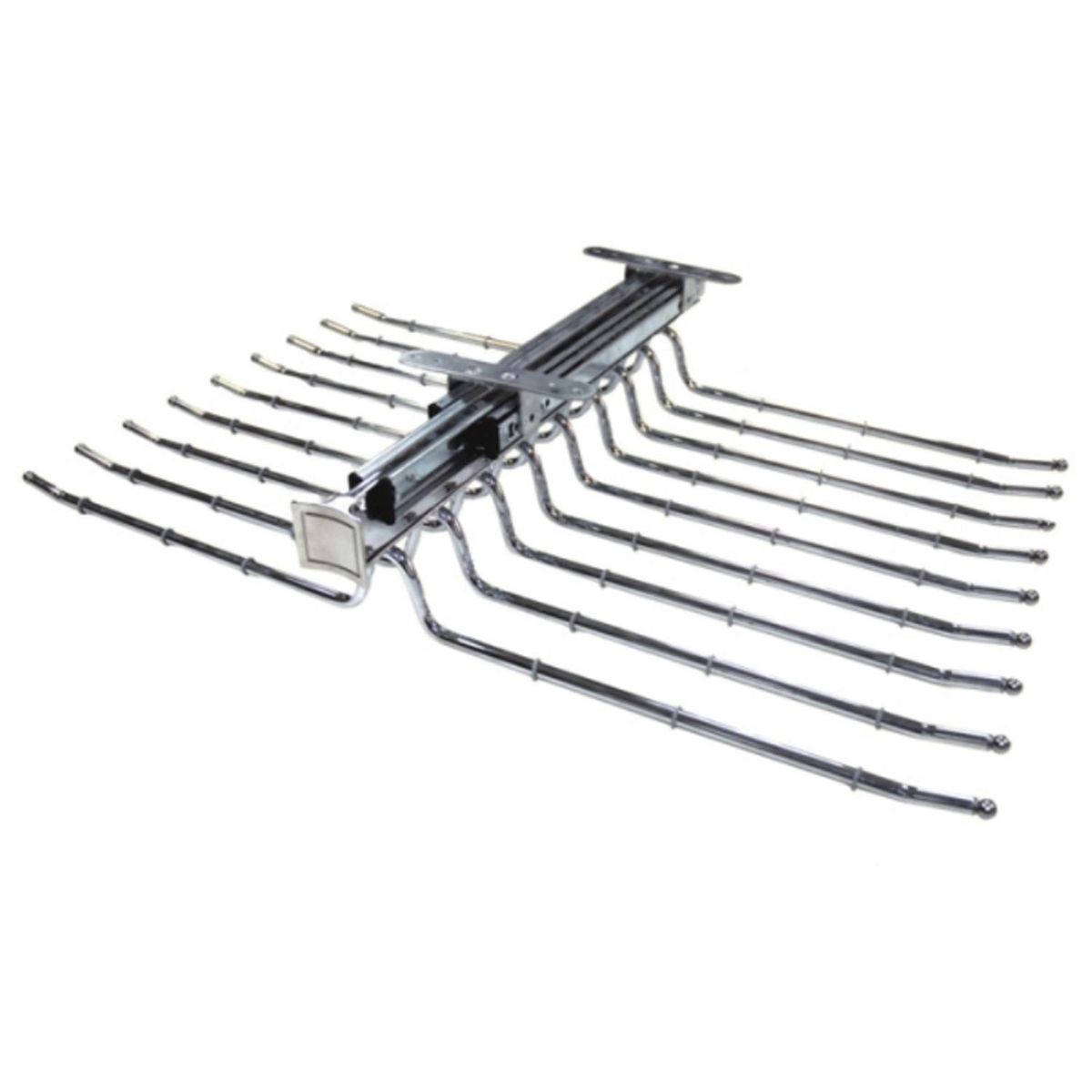 KUTZ - Pantalonero Extraíble 18 Ganchos Metal Cromado