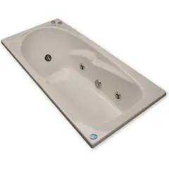 NORGLAS - Tina 140 x 70 cm  hidromasaje Lagoon 5 jets derecha