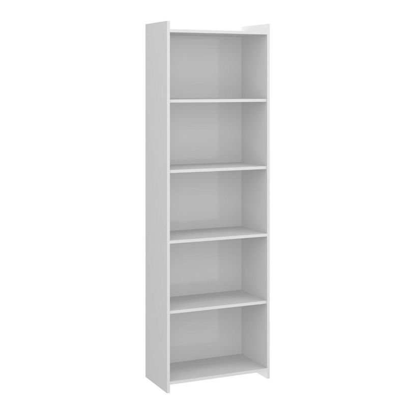 HOGA - Estante Mónaco MDP 4 Nivel(es) 57x183x30 cm Blanco