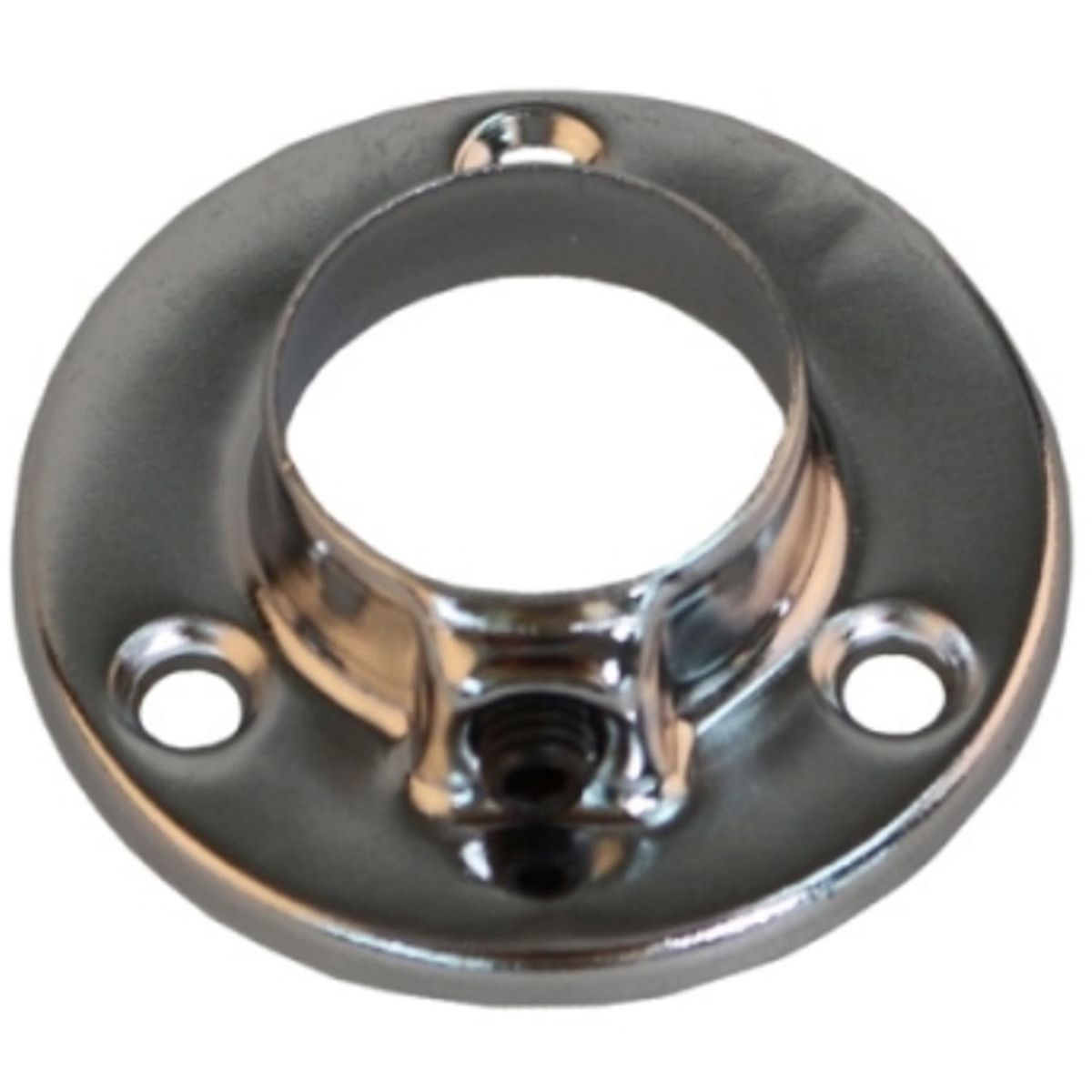 KUTZ - Soporte barra metalico redondo cromado - kutz