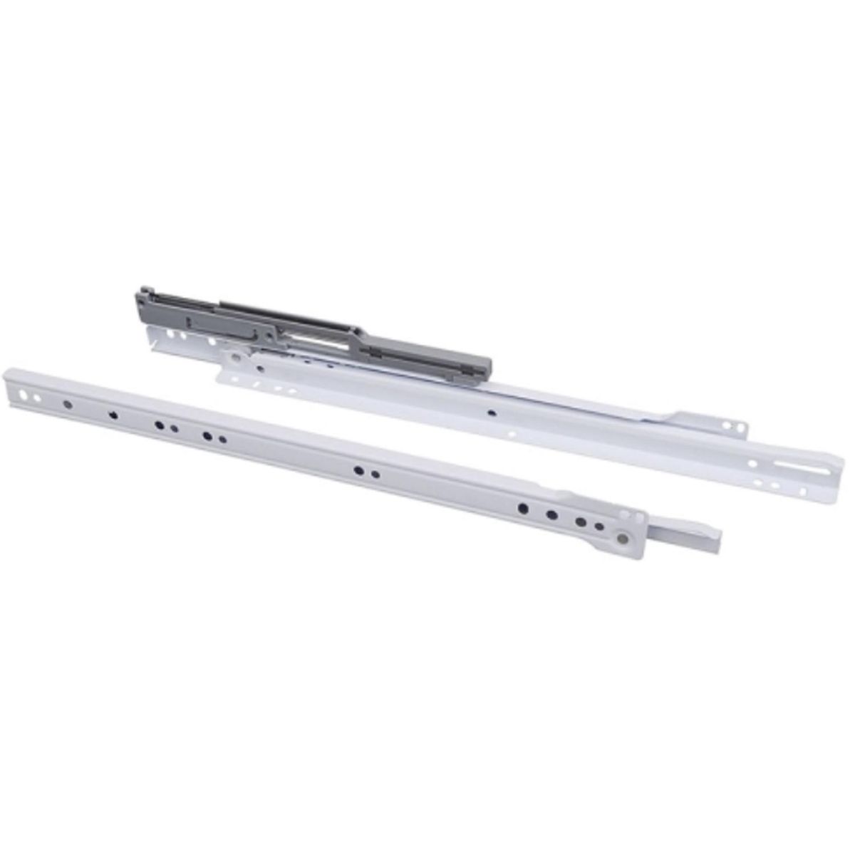 KUTZ - Corredera cajon sbp blanca 350mm cierre suave kutz