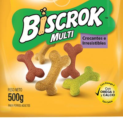 Imagen 2 del producto Snack Galletas para Perro Adulto Carne 0.5 kg