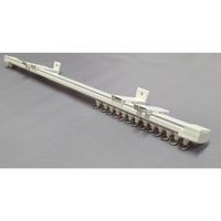 Riel blanco sin cordón 3 metros