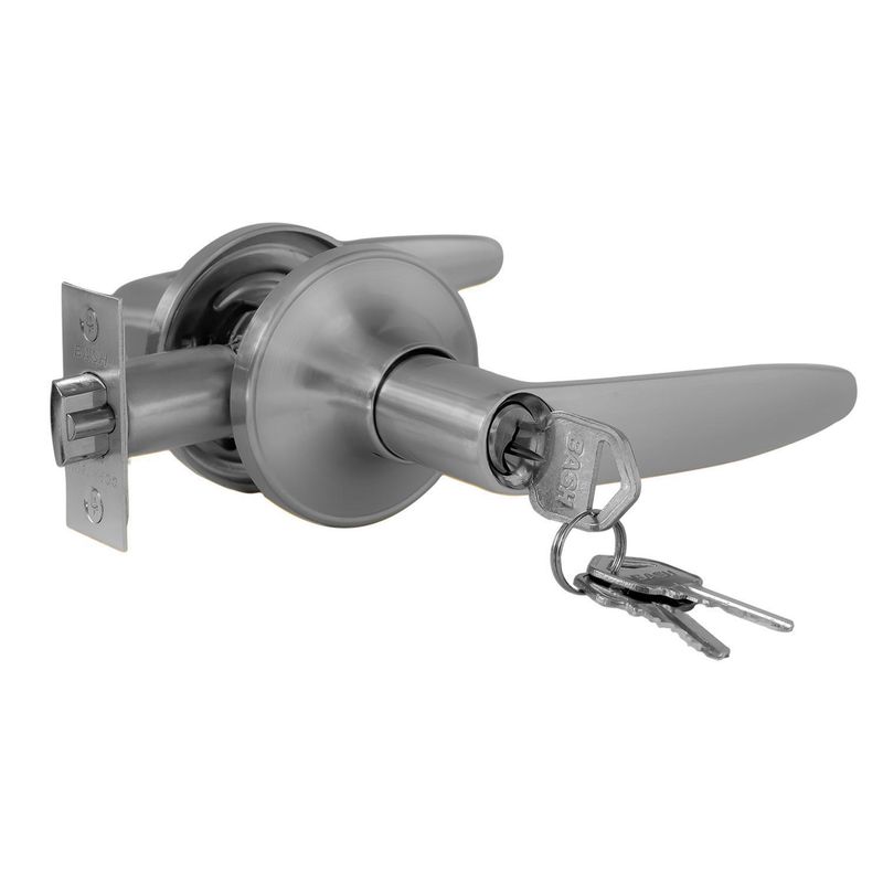BASH - Cerradura tubular con manilla domitorio/oficina Ss