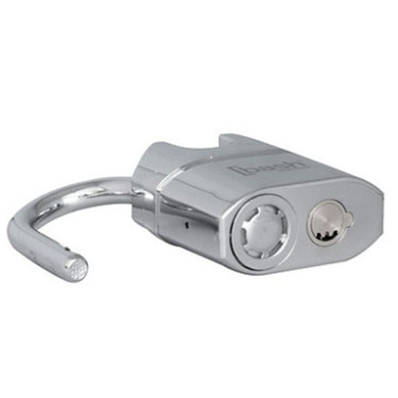 BASH - Candado alarma comercial Niquel