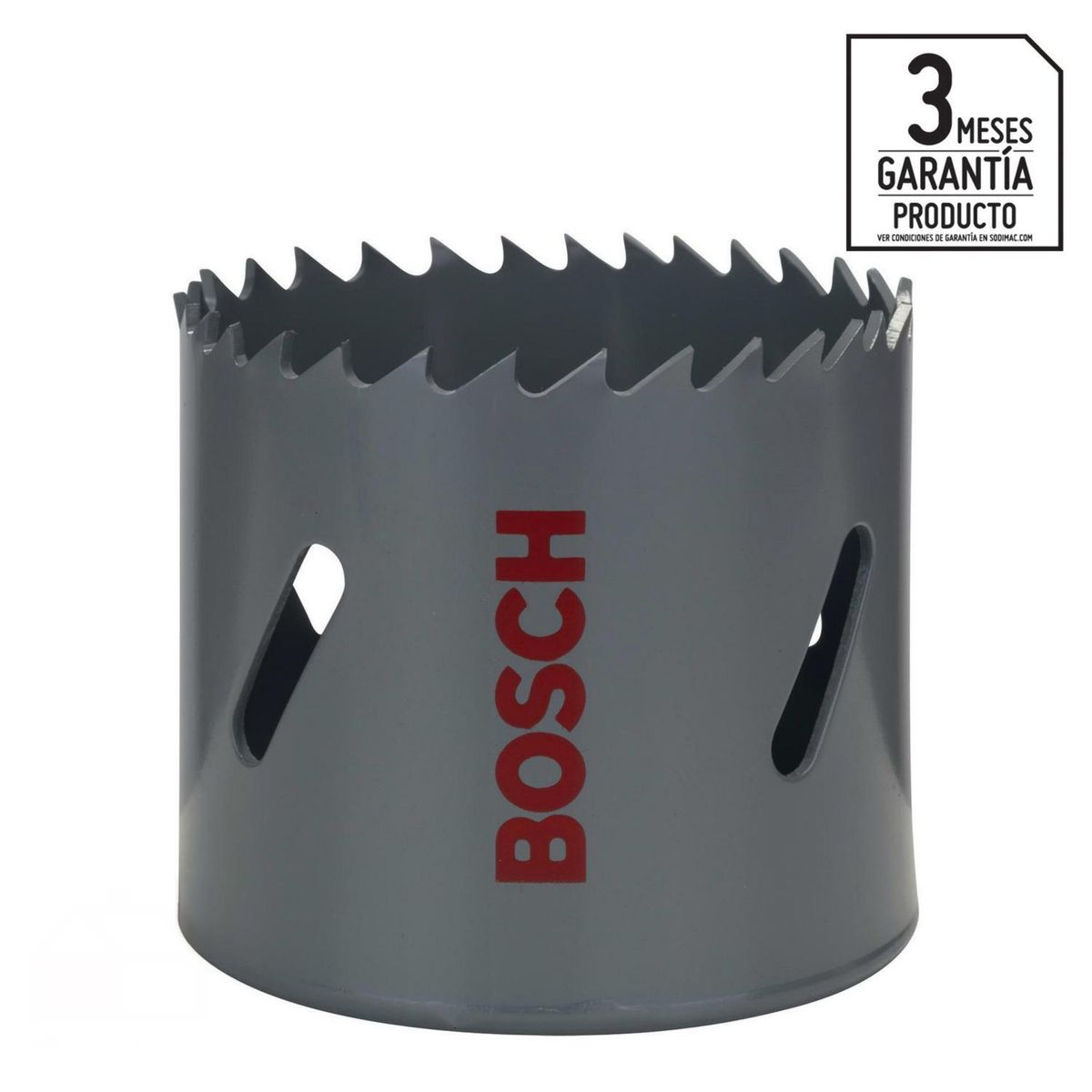 BOSCH - Sierra copa bimetálica 57 mm madera y metal extra cobalto