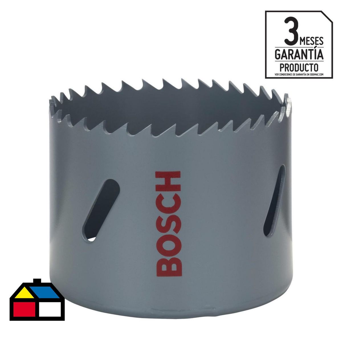 BOSCH - Sierra copa bimetálica 67 mm madera y metal extra cobalto