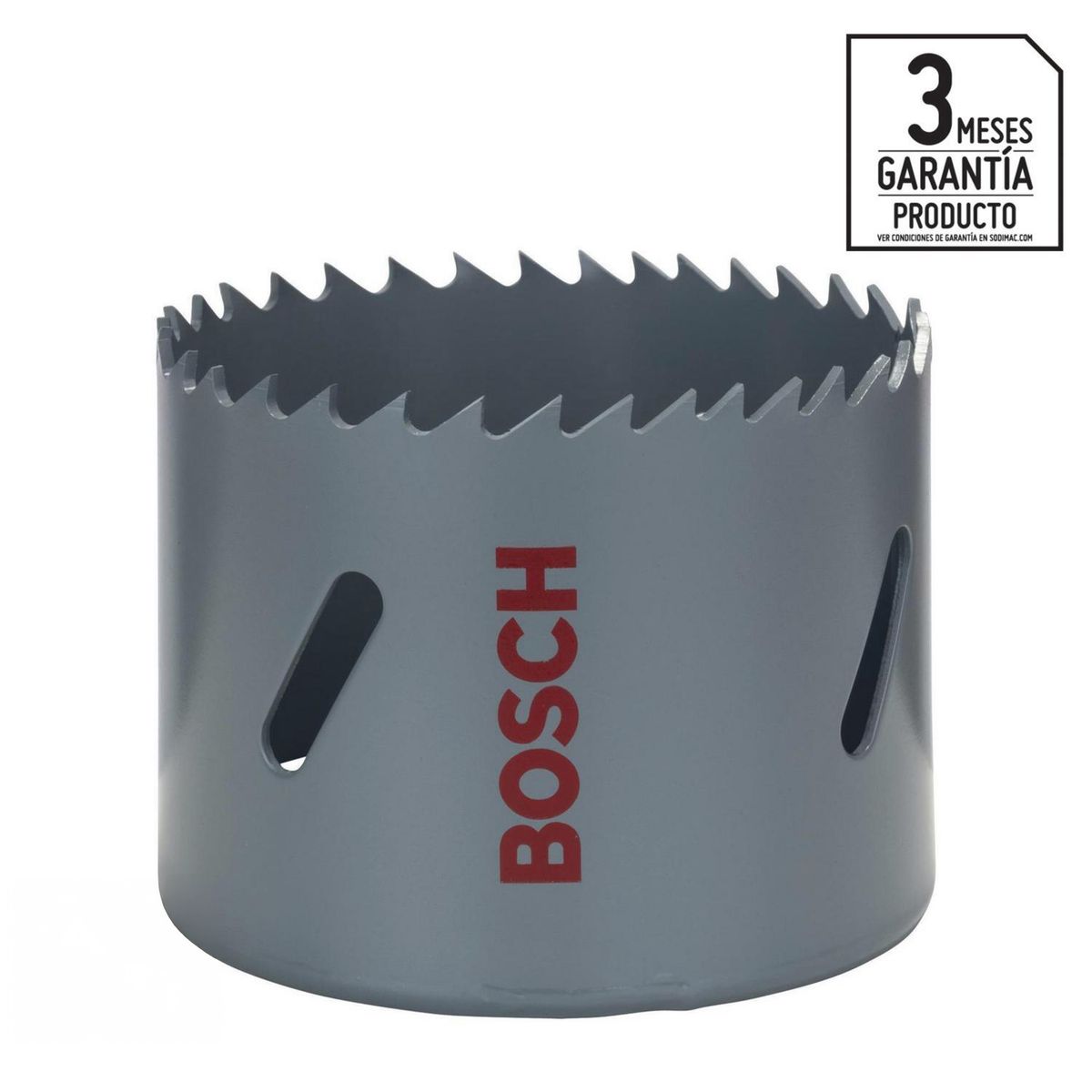 BOSCH - Sierra copa bimetálica 67 mm madera y metal extra cobalto