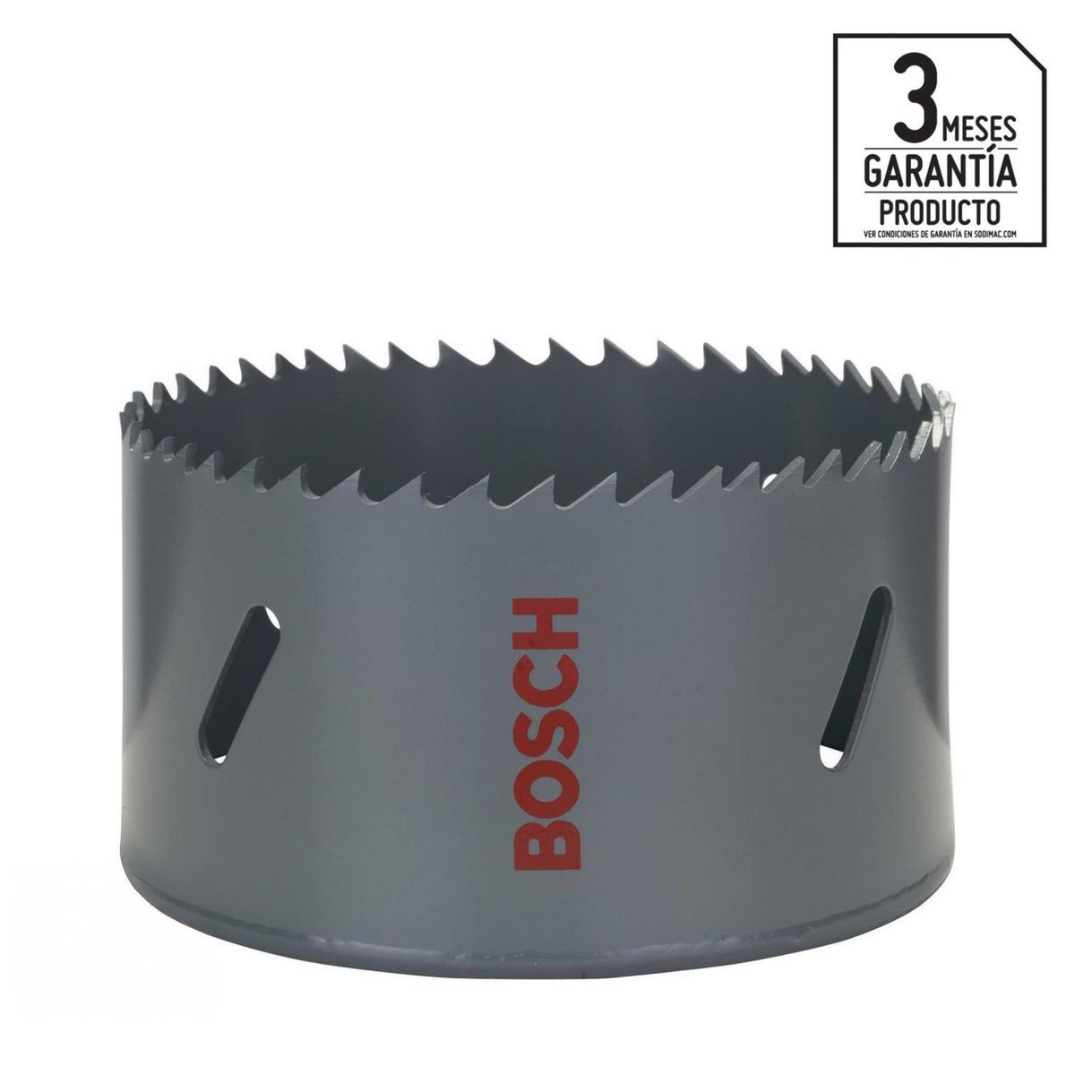 BOSCH - Sierra copa bimetálica 89 mm madera y metal extra cobalto