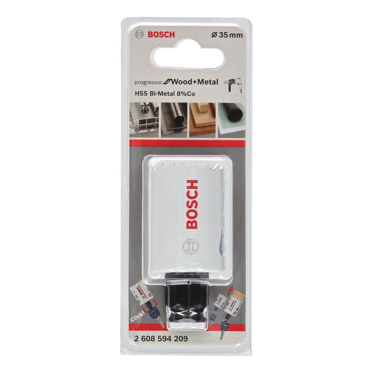 BOSCH - Sierra Copa 38 Mm Madera Y Metal