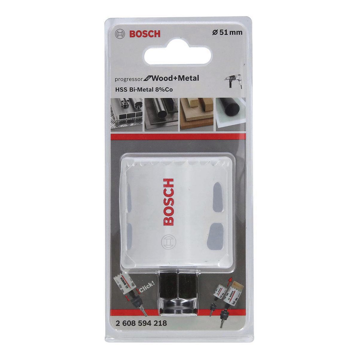 BOSCH - Sierra Copa 57 Mm Madera Y Metal