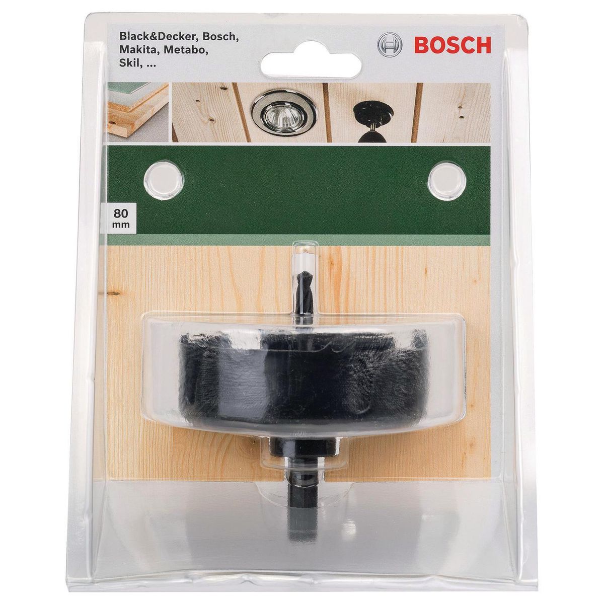 BOSCH - Sierra copa 86 mm madera